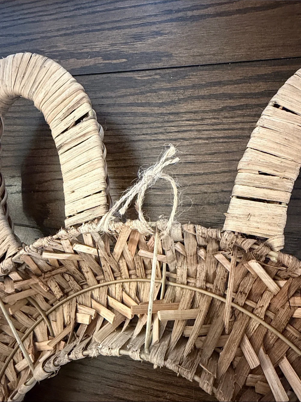 Hobby Lobby woven rattan